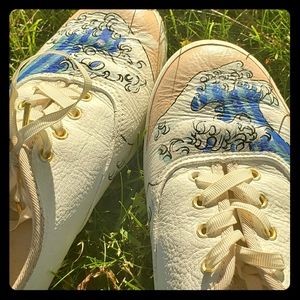 Hand Painted Kate Spade Keds Sneaker